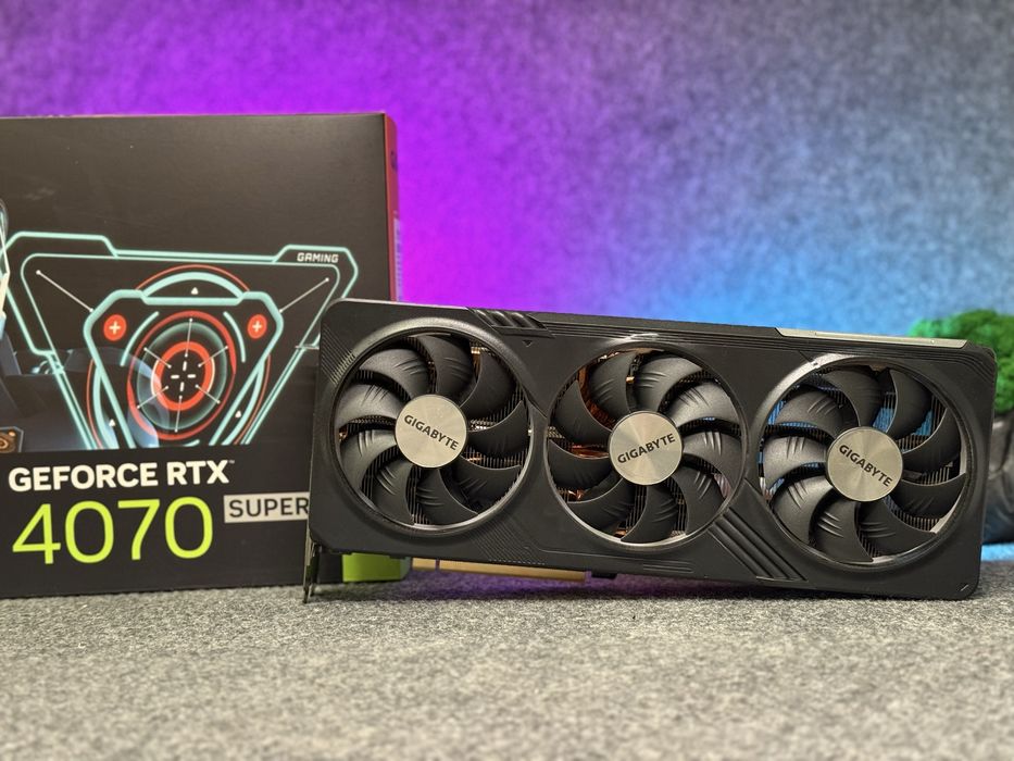 Гарантія 2 роки! Gigabyte RTX 4070 Super 12G Gaming OC | TradeIn