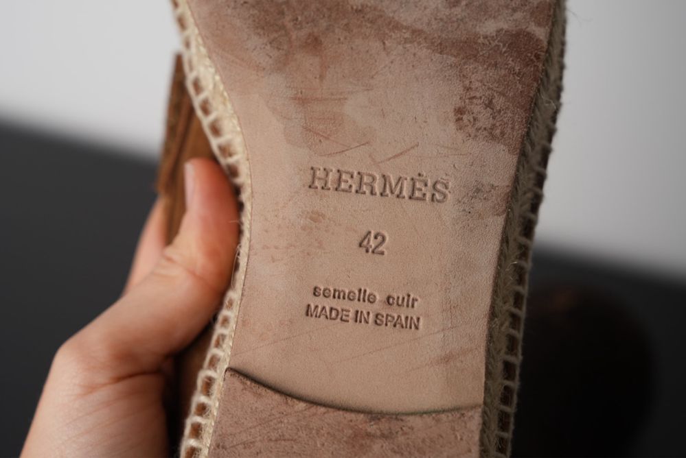 Sapato de verão de homem Hermès 42