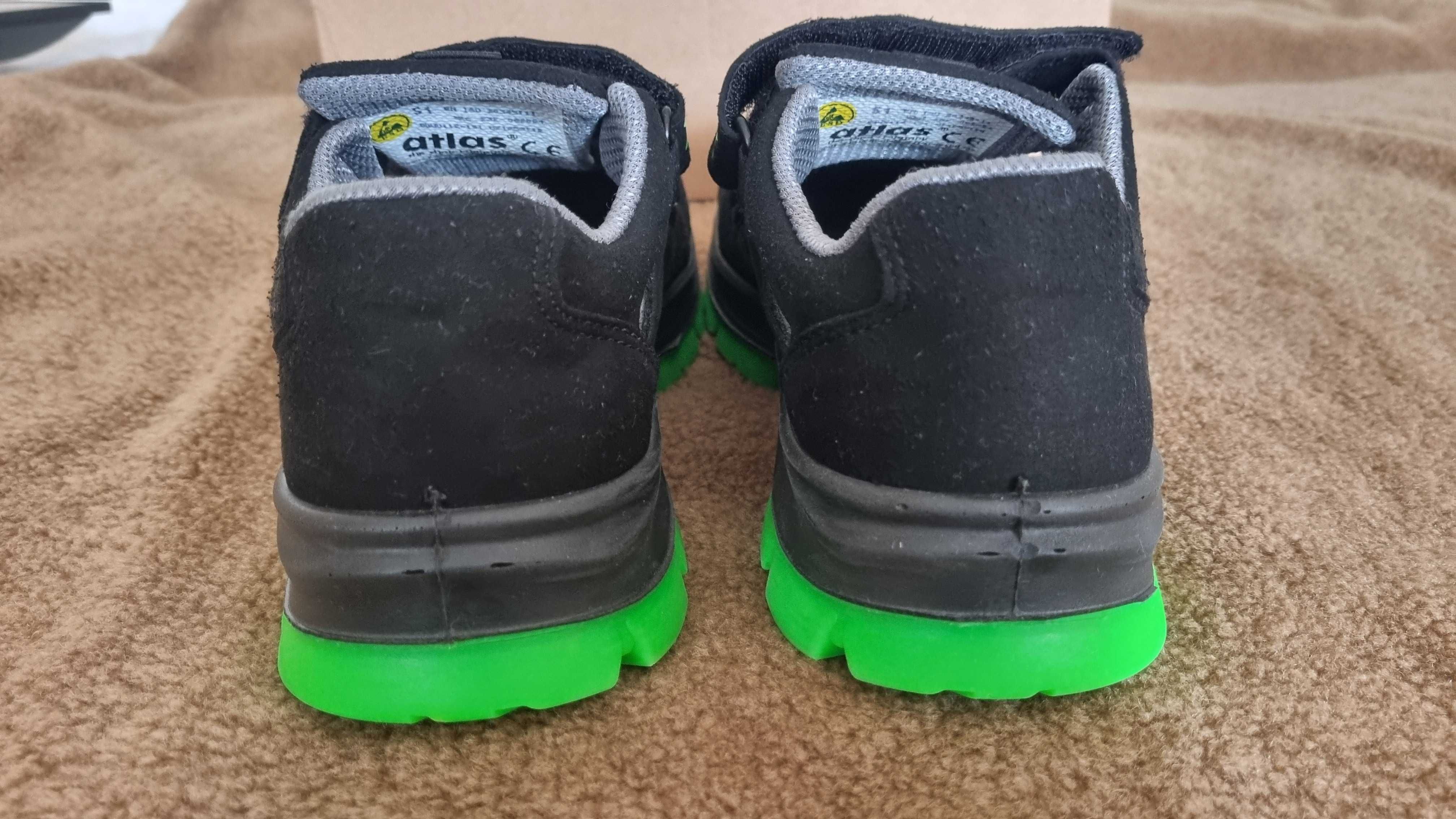Buty sandały robocze Atlas sl green ESD Rozmiar 40