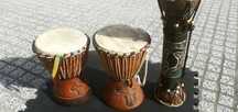 Djembe Africano como novo.