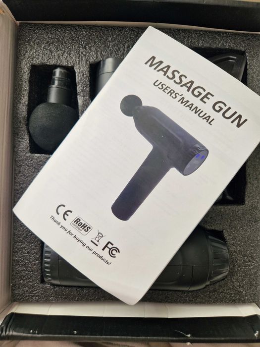 Pistolet do masażu, głębokie tkanki,