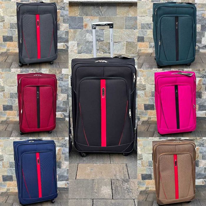 Чемодан дорожній великий БОЛЬШОЙ дорожный чемодан Сумка Валіза тканина