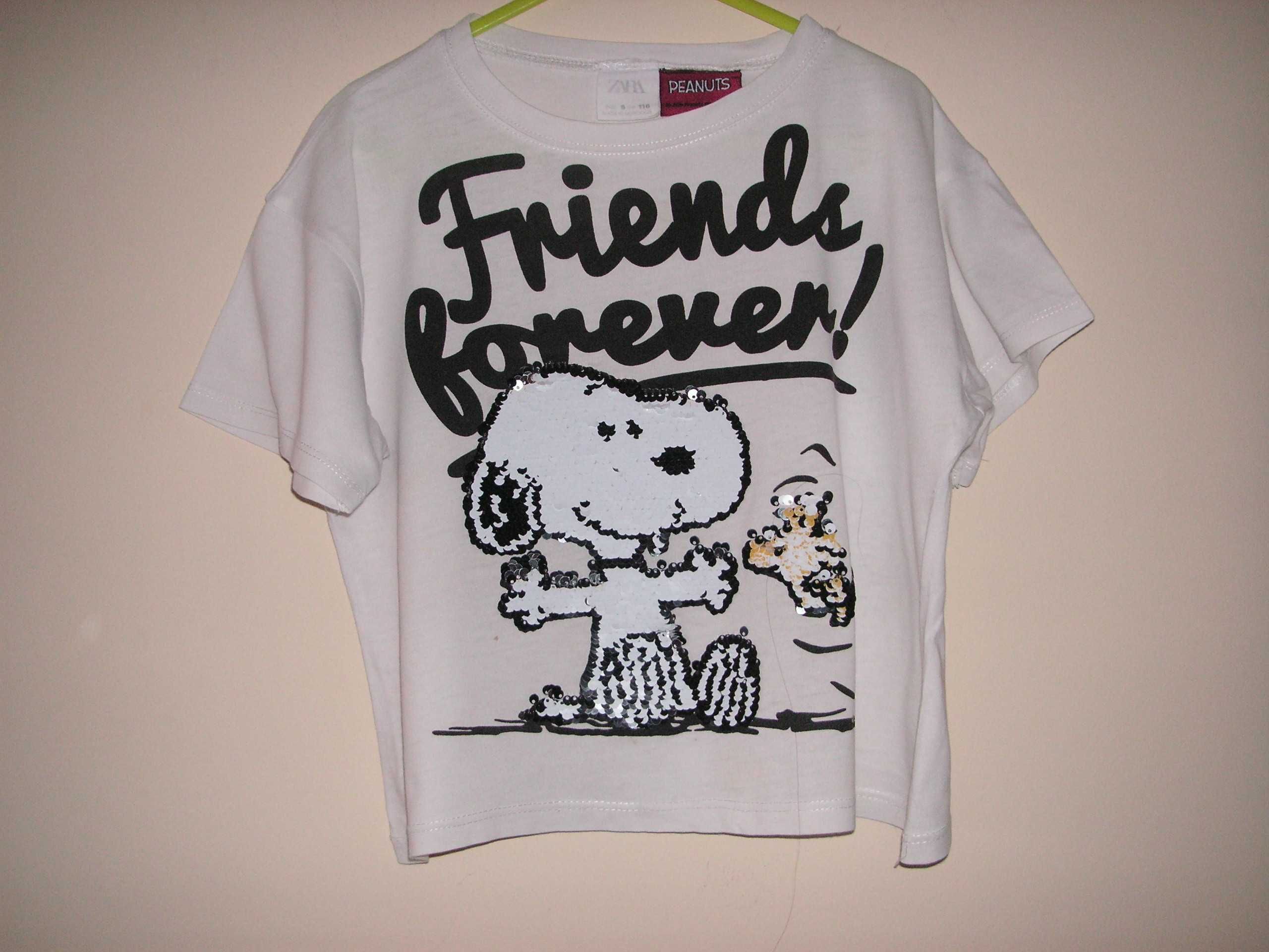 T Shirts Zara e Zara Peanuts T/6