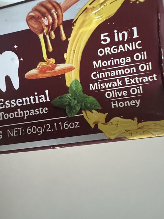 Місвак-паличка для зубів (зубна щітка), зубна паста