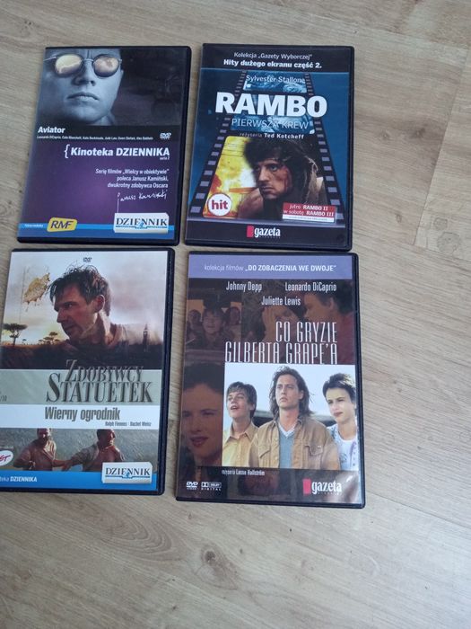 Fajne filmy DVD 4 szt