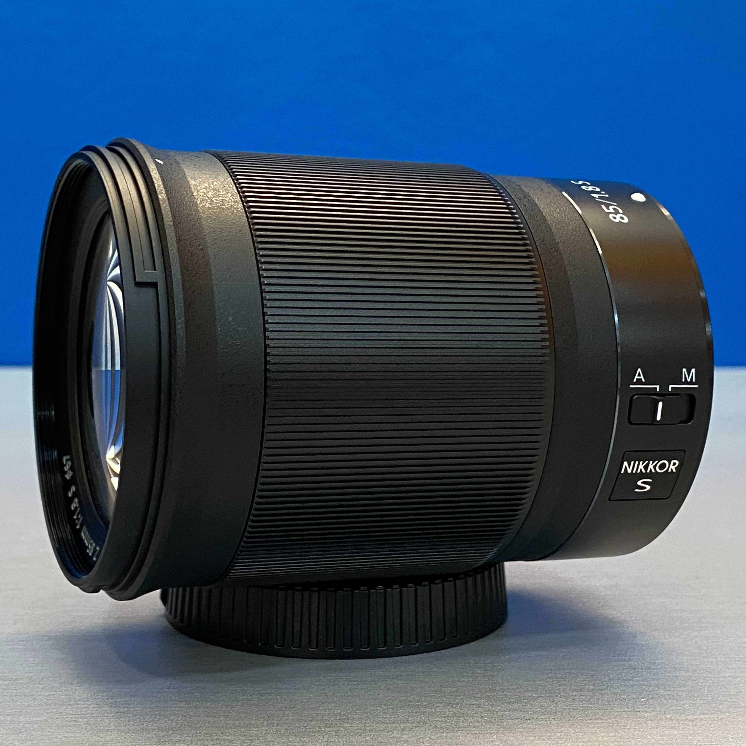 Nikon Nikkor Z 85mm f/1.8 S (NOVA - 3 ANOS DE GARANTIA)