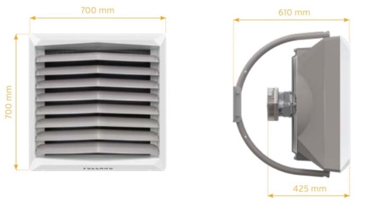 Nagrzewnica VTS Volcano VR1 5-30kW