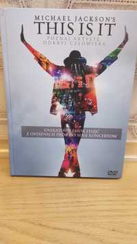 Michael Jackson this is it płyta DVD