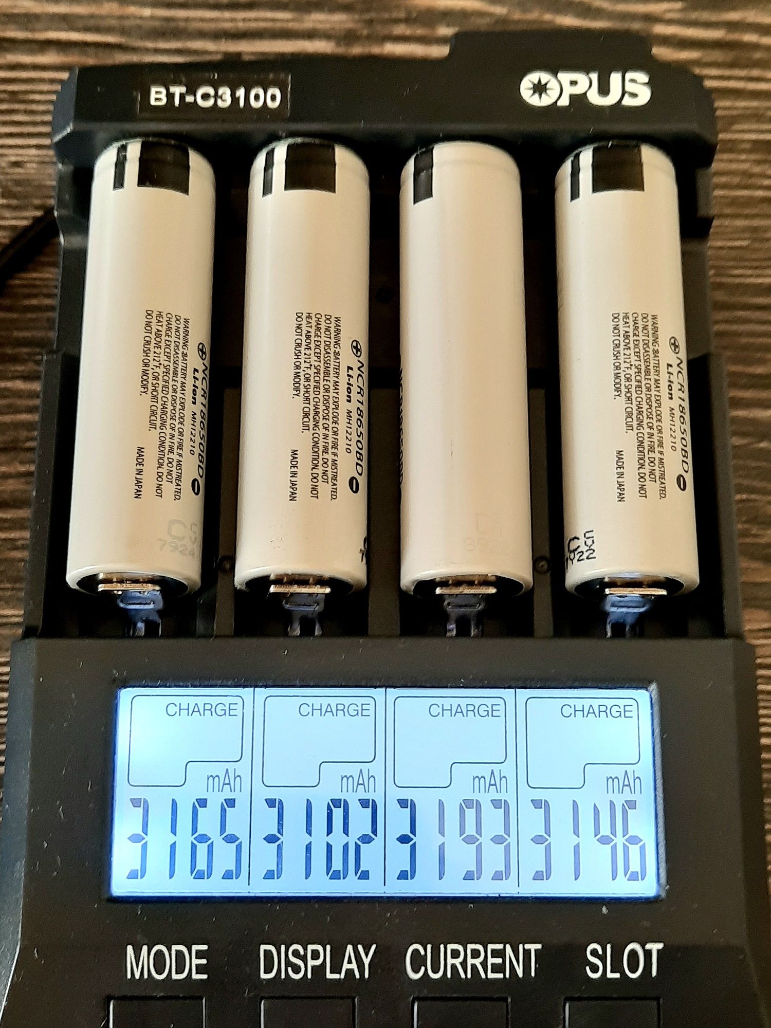 Аккумуляторы 18650 NCR Panasonic BD 3300mAh