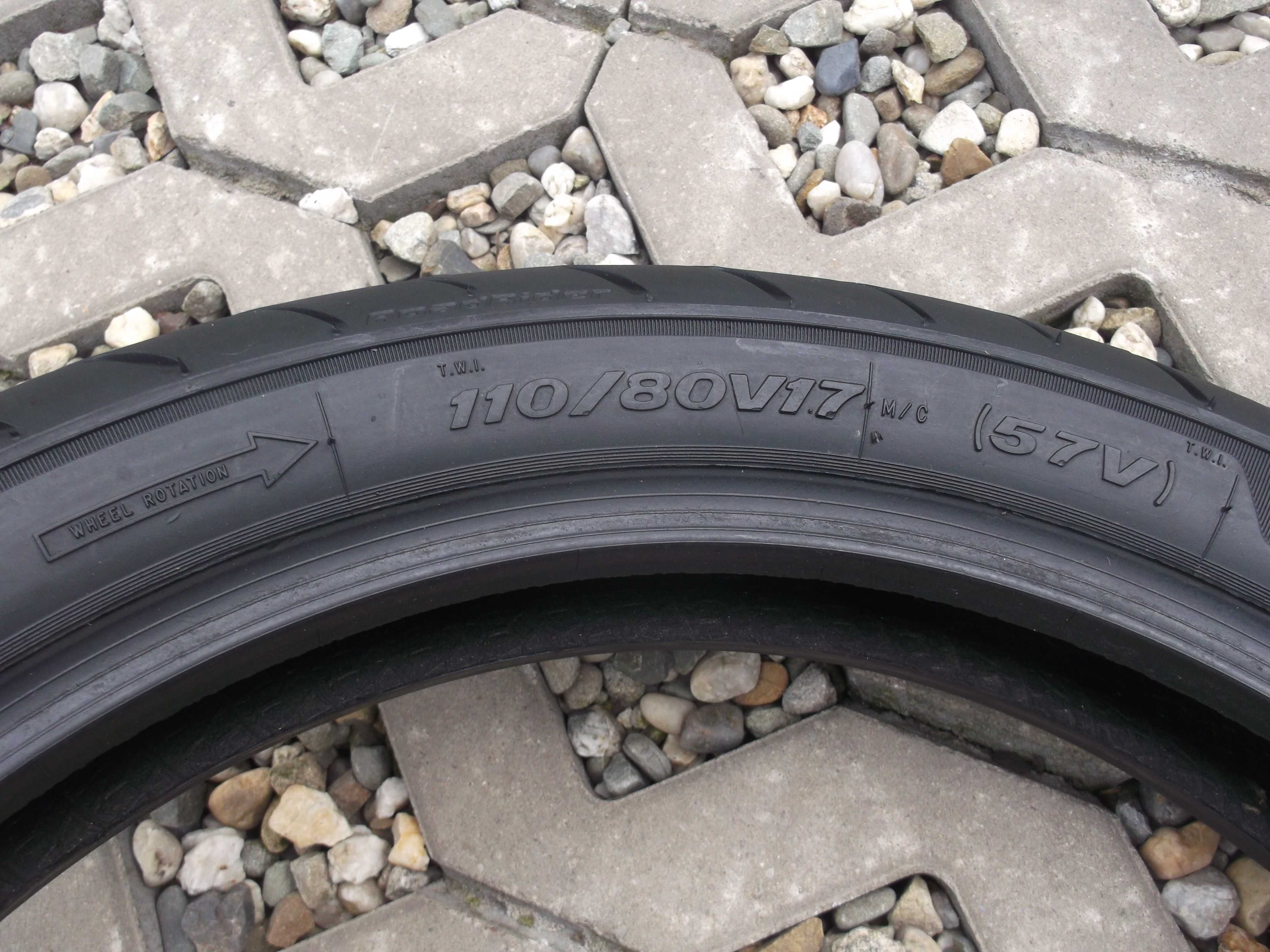 opona 110/80V17 Avon Roadrider dot4118	3,7mm r17 -17