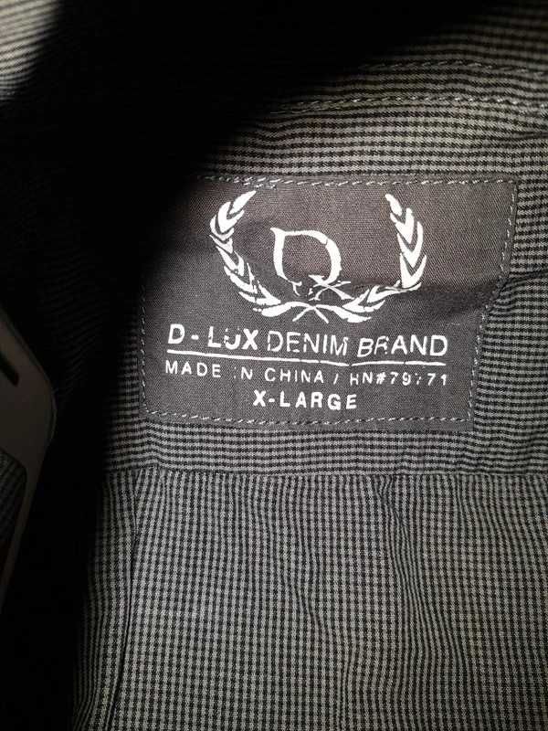 Koszula męska bawełniana D-lux denim Brand XL