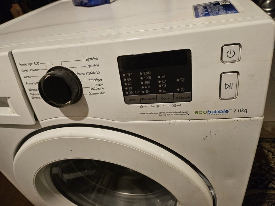 Pralka Samsung 7kg ecobubble