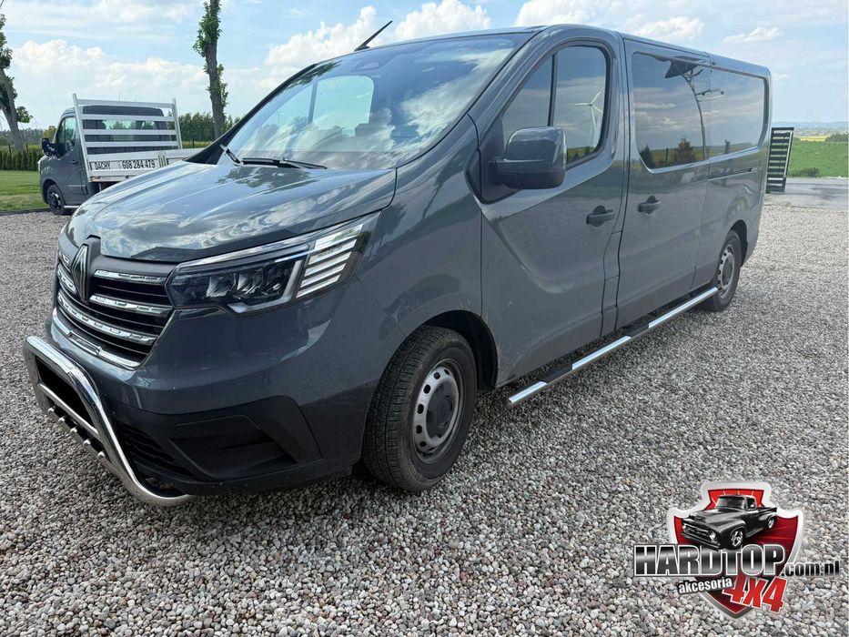 Orurowanie Renault Master Kły Baranek niskie Grill Chrom