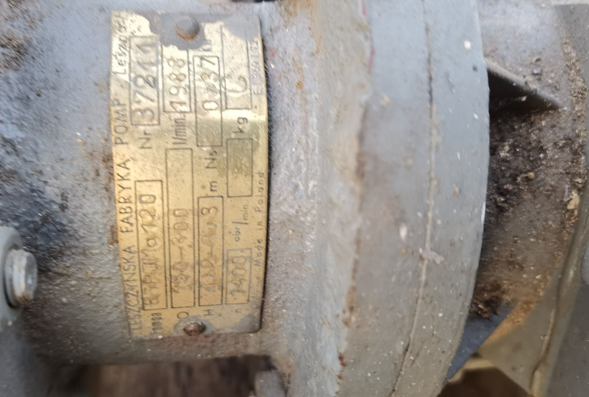 Pompa wody z silnikiem 0.37kw