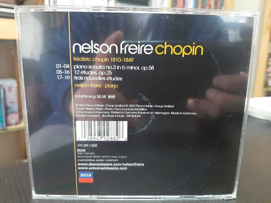 Chopin – Piano Sonata No. 3 • Études Op. 25 – Nelson Freire
