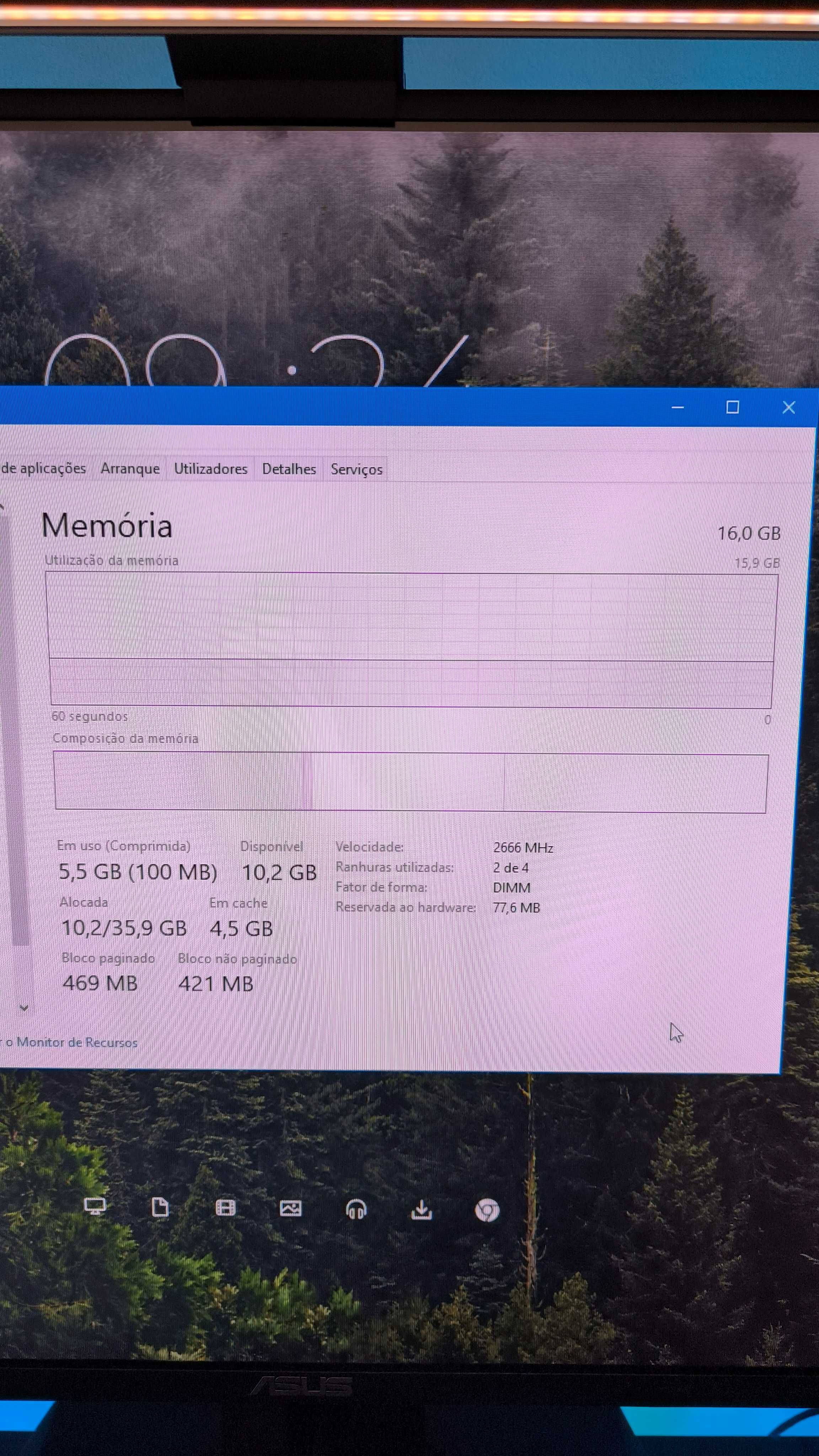 Memória RAM HyperX Fury 16GB DDR4 (2x8GB)