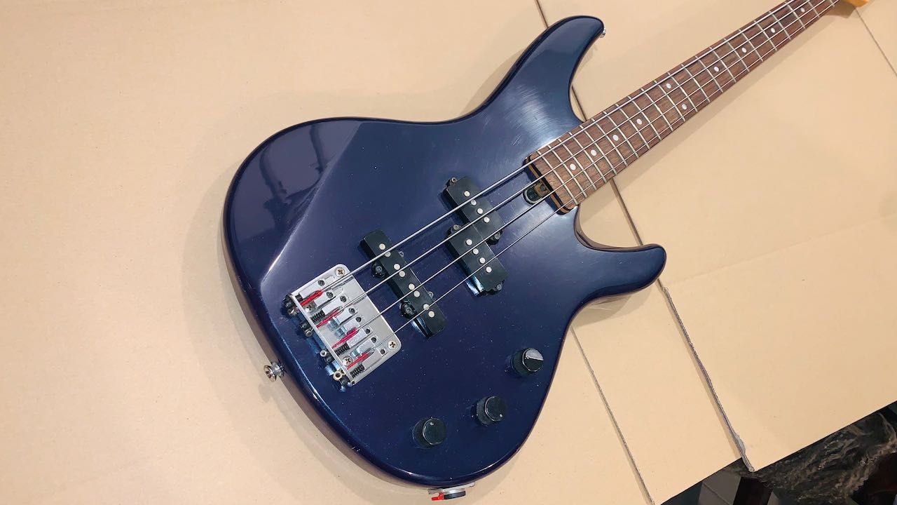 YAMAHA RBX-350 Blue Sparkle Gitara Basowa VINTAGE