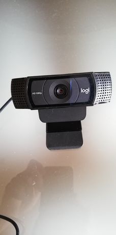 Webcam Logitech com tripé