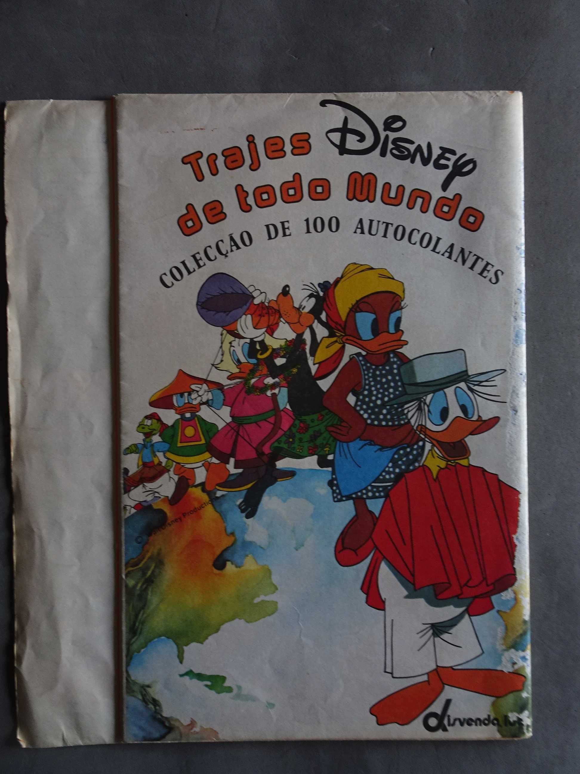 Caderneta de cromos Trajes Disney de Todo o Mundo - Disvenda (tem 5)