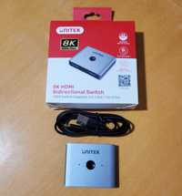Unitek V1163A Dwukierunkowy Przełącznik HDMI 8K (NOWY) Gwar Producenta