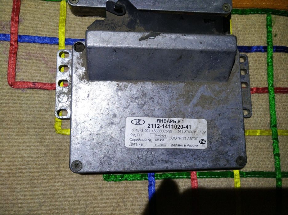 блок управления январь 5.1 эбу 2111_2112-1411020-41_61 ваз 2110_21099