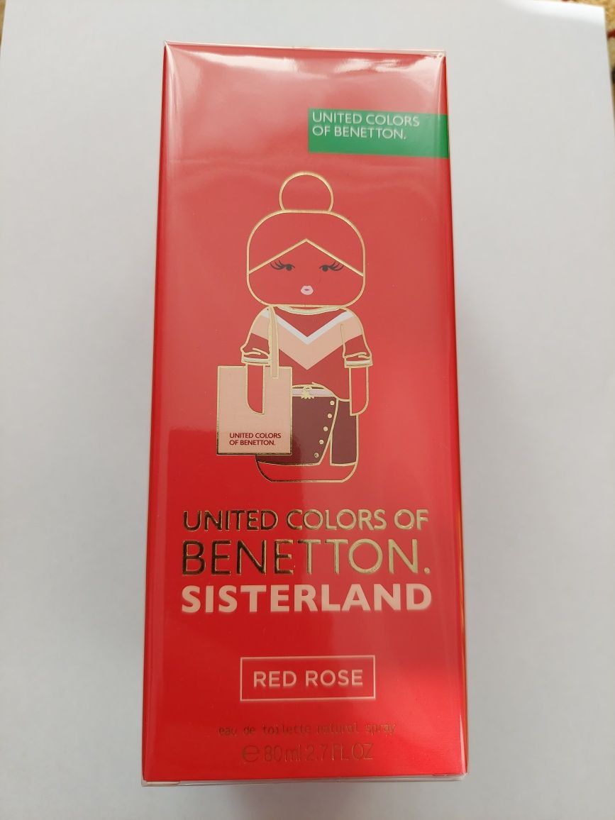 United Colors Of Benetton Sisterland Red Rose 80 ml.