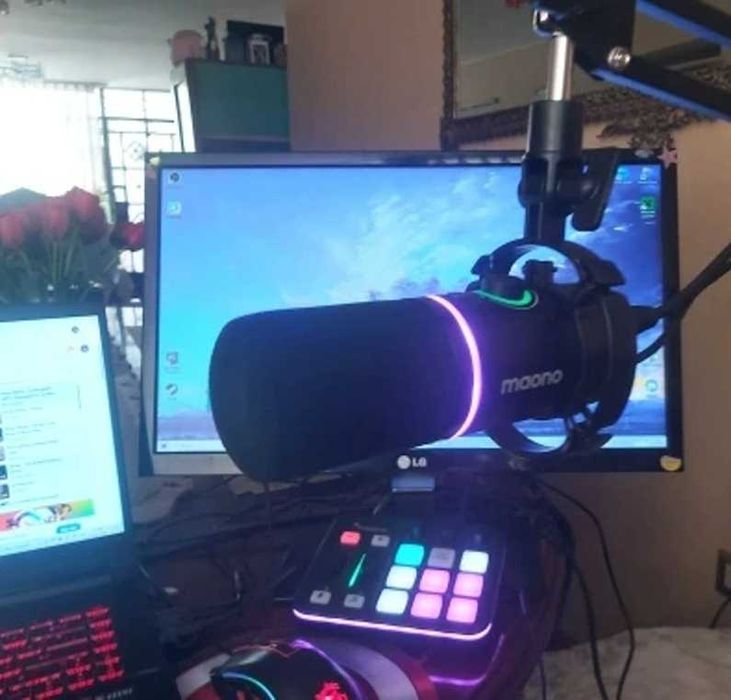 Студійний мікрофон Maono PD207XS – динамічний микрофон XLR/USB