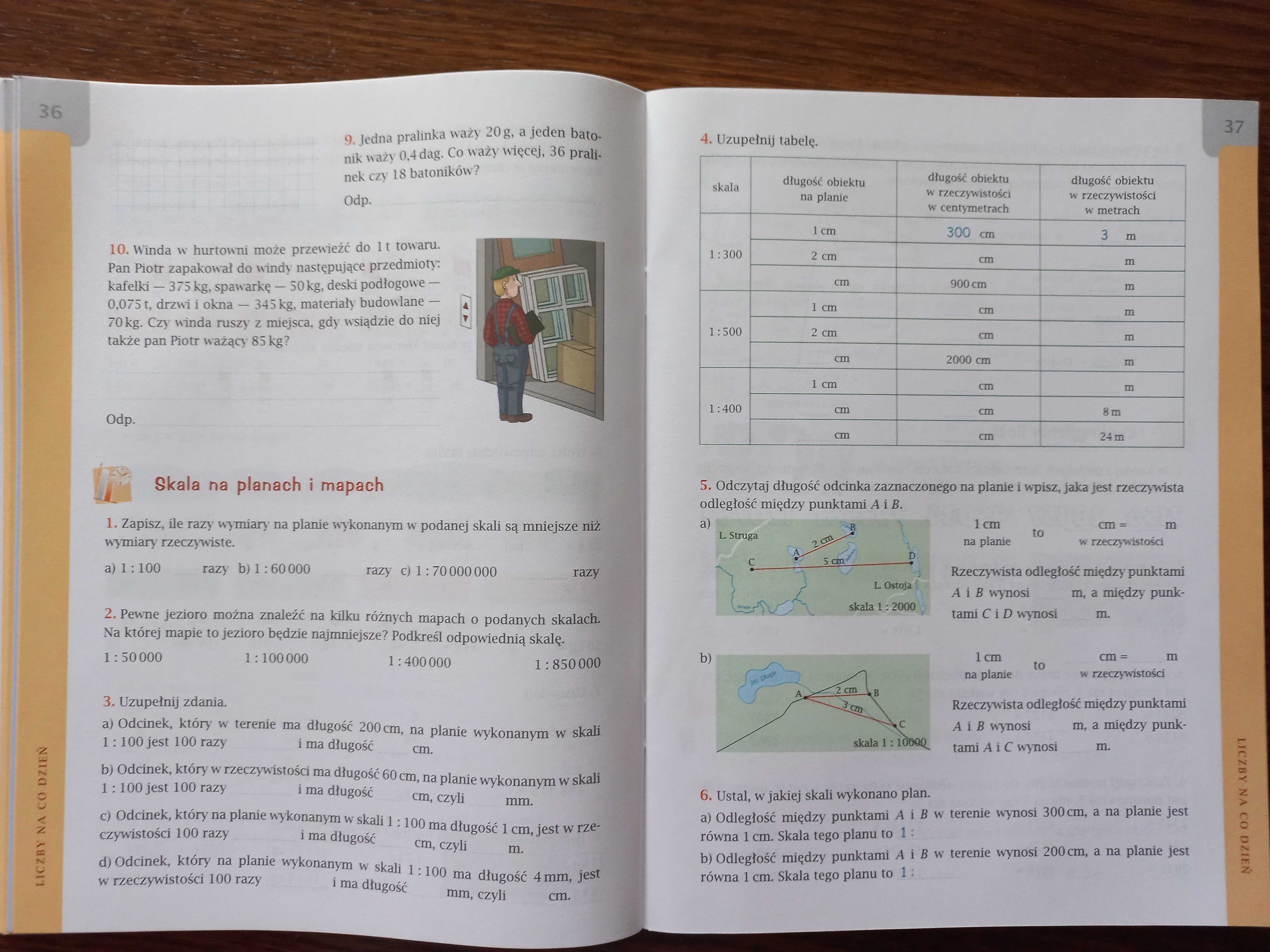 Matematyka 6 zeszyt ćwiczeń podstawowych z serii Matematyka z plusem