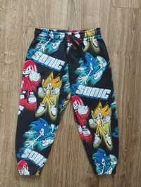 H&M spodnie dresowe chłopięce Sonic 98