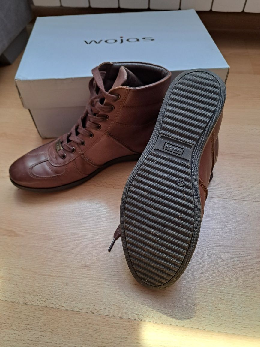 Buty skórzane Wojas