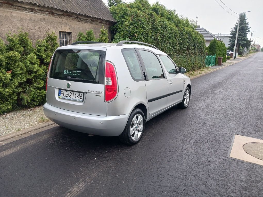 Skoda Roomster 1.4Mpi 2007r Klima Ładna Zadbana Ważne Opłaty