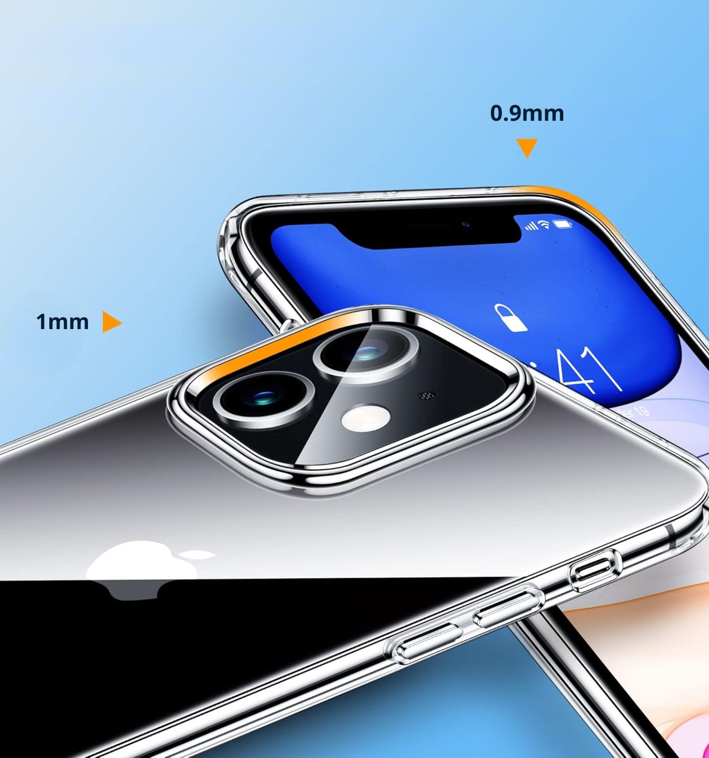 Etui Iphone 11 Przeźroczyste Obudowa Case Bezbarwna Clear Vakoo
