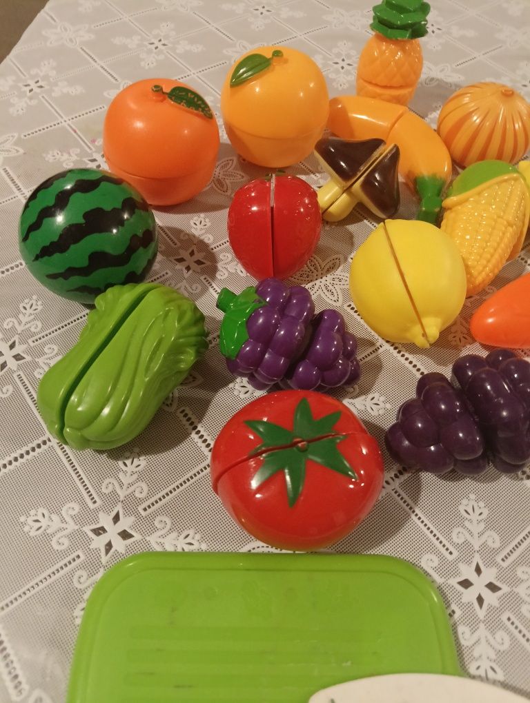 Zestaw warzywa i owoce do krojenia dla dzieci