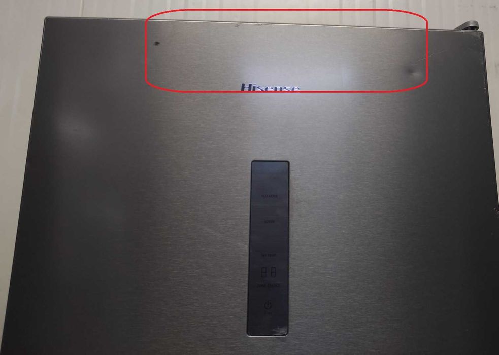 Lodówka HISENSE RM469N4ACE No Frost 200cm 386L Szara OUTLET 30IG71/12
