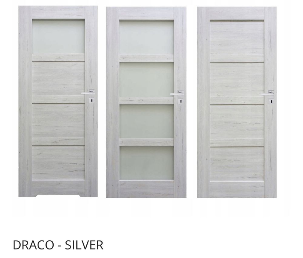 RAMOWE SOLIDNE Drzwi Windoor model Draco szybko z dostawą