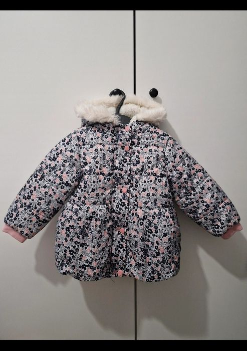 Ocieplana kurtka zimowa rozmiar 92