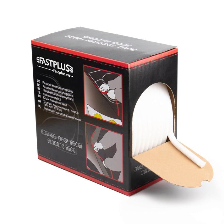 taśma maskująca z pianki soft edge 13mmx50m biała