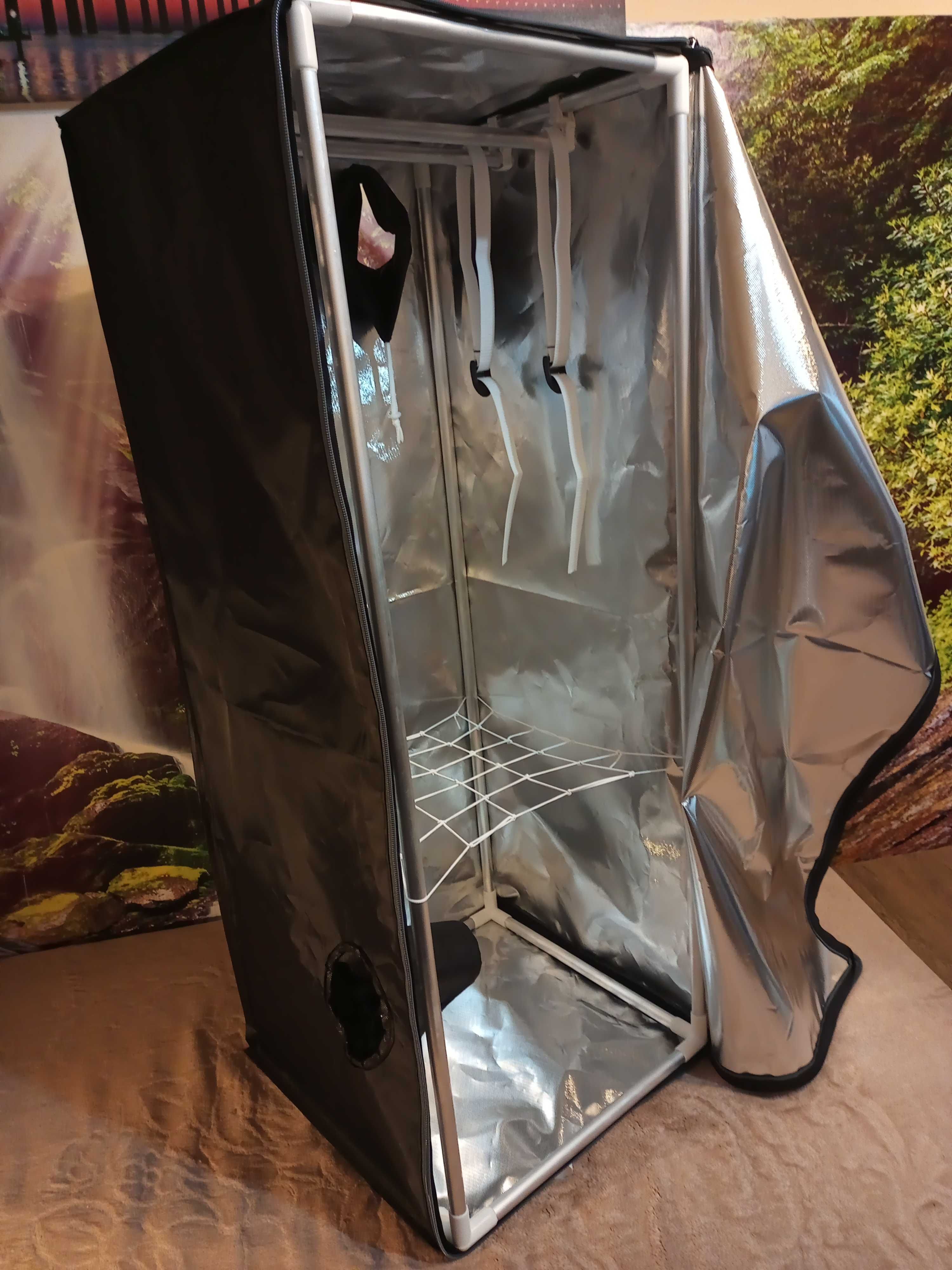Growbox 50x50x120 mylar tytoń zioła led hps cbd thc szklarnia foliak