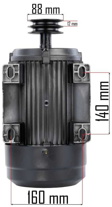 Silnik elektryczny 3,0KW 3000rpm 400V Powermat NOWY