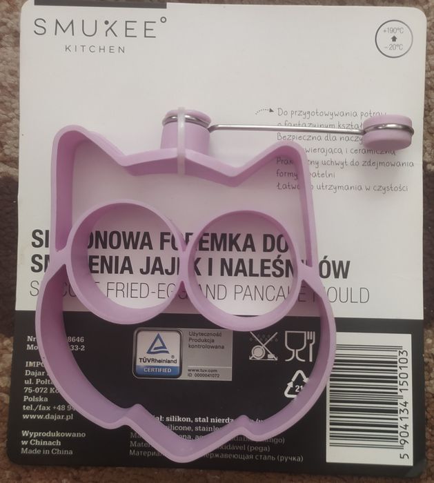 Formy sulikonowe do jajek, naleśników itp...