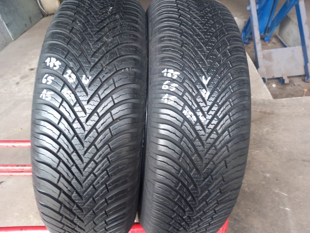 2x opony całoroczne 185/65R15 Vredestein jak nowe 23 rok