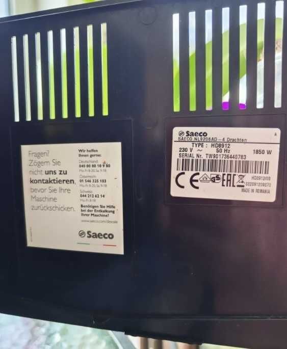 Кавомашина Saeco Incanto HD8912 б/в у робочому стані