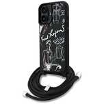 Etui Karl Lagerfeld Crossbody Grained Pattern & Logo do iPhone 16 - cz