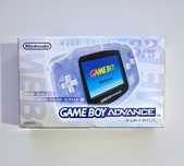 konsola Nintendo Game Boy Advance / Glacier (AGB-JPN)