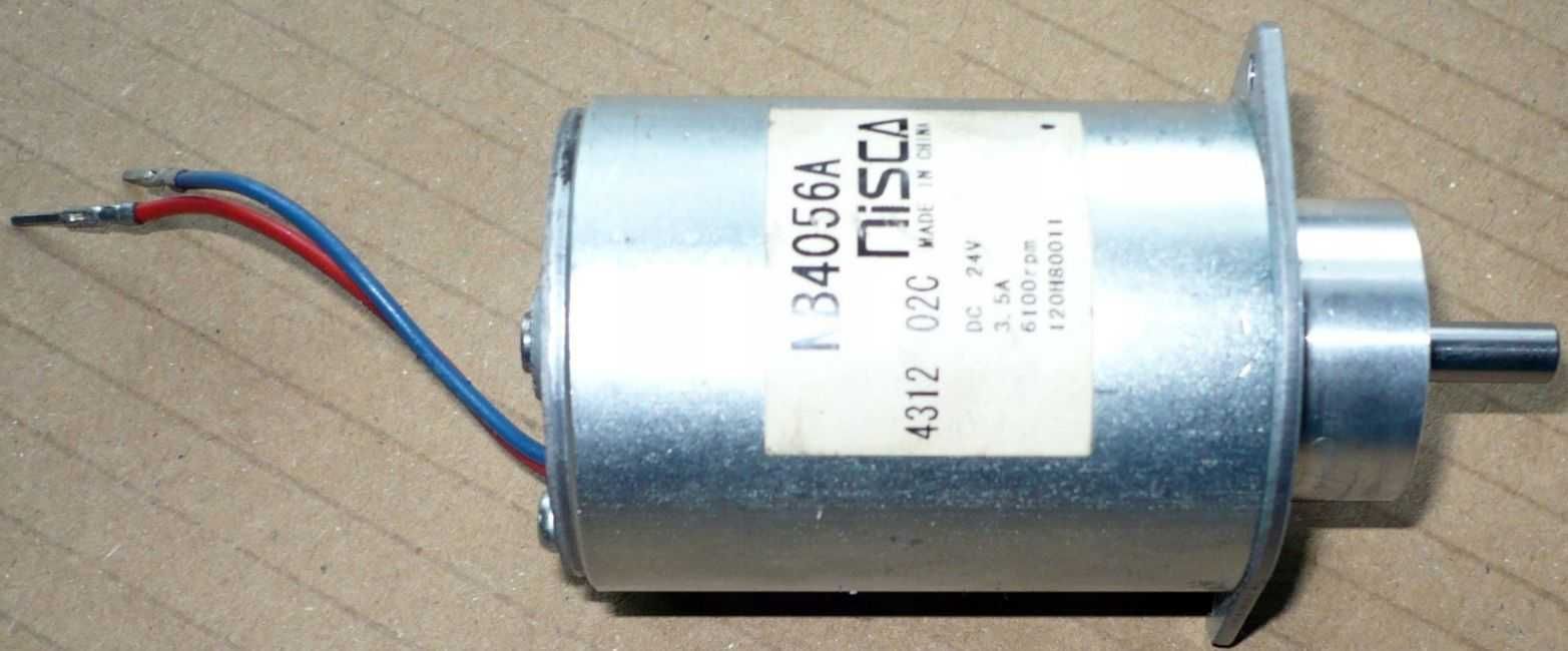 Silnik elektryczn-NiSCA-24V/3,5A/6100 obr/min.