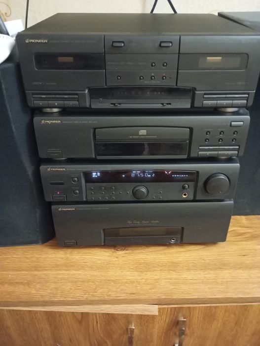 Музцентр pioneer c колонками sony