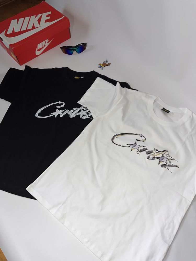 Футболка Cortez Усі розміри! Біла, чорна футболка Кортез M, L, XL
