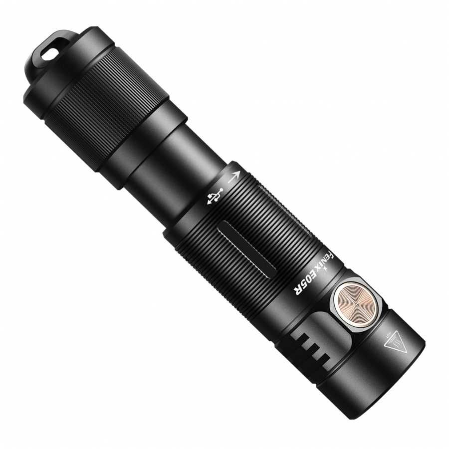 Fenix E05R Latarka akumulatorowa LED czarna 400lm