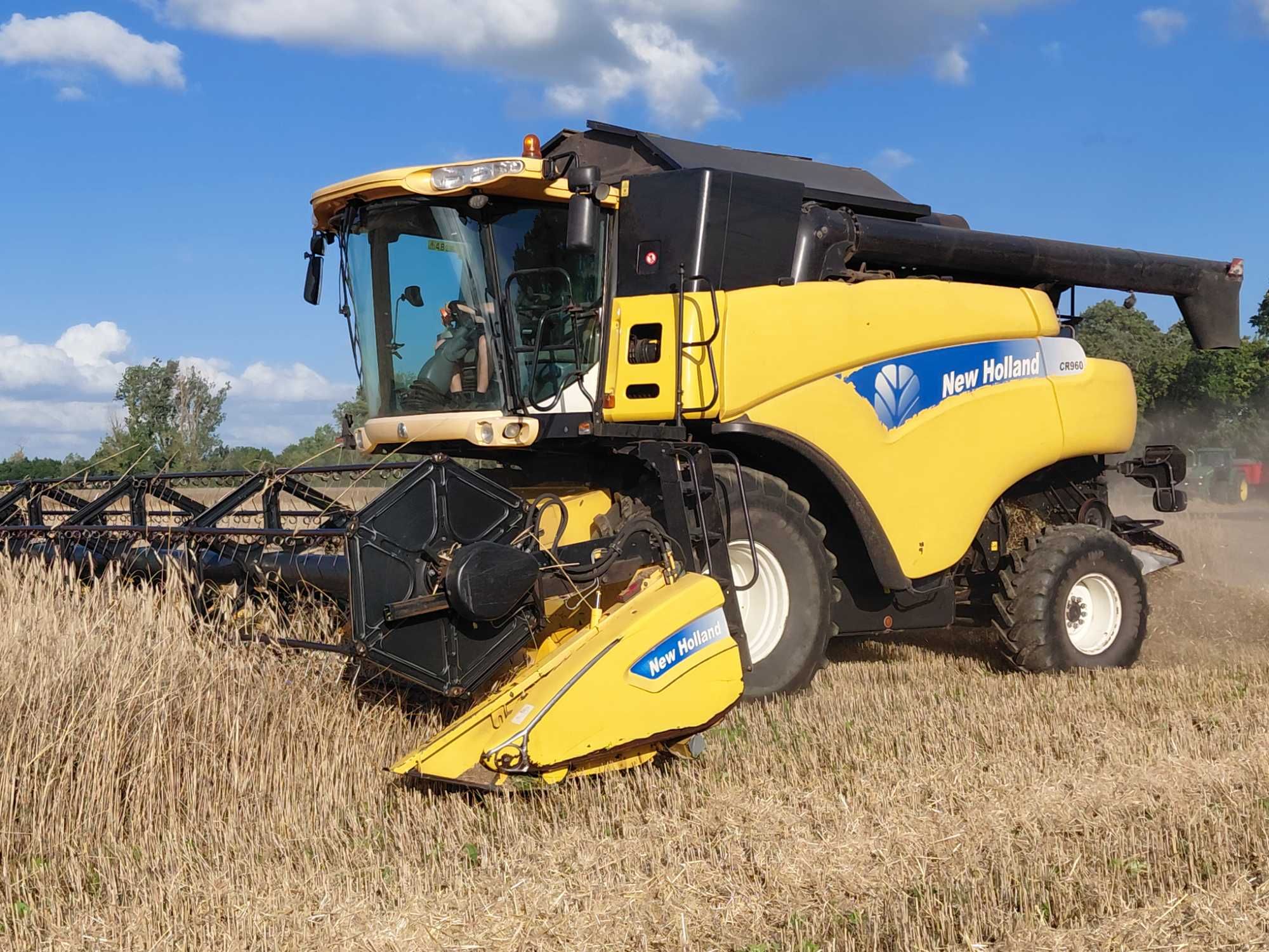 New holland CR960 igła!!! Stół do rzepaku