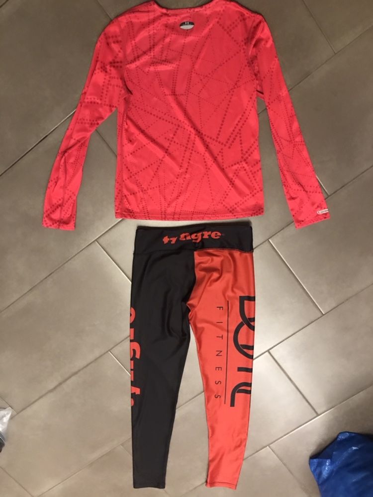 Strój na fitnes siłownie gora under armour